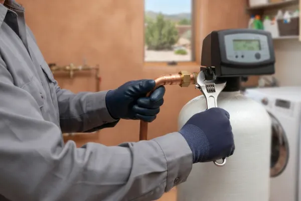 Water softener installation in St George, UT